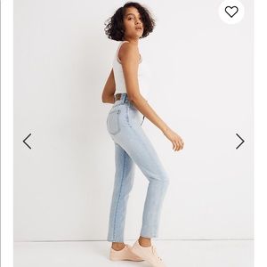 Madewell Curvy Perfect Jean - Light Denim - 27Tall